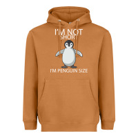Meerkat I'm Not Short I'm Penguin Size Heavyweight Hoodie - Bettercallsaul