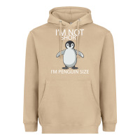 Mushroom I'm Not Short I'm Penguin Size Heavyweight Hoodie - Bettercallsaul