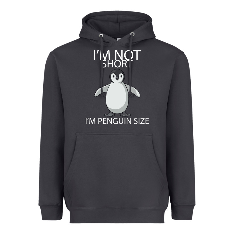 I'm Not Short I'm Penguin Size Heavyweight Hoodie by Bettercallsaul | Teevron