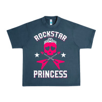 Midnight Navy rockstar Urban Heavy Tee - ArtChic