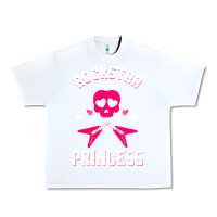 White rockstar Urban Heavy Tee - ArtChic