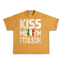 Peanut Butter Kiss Me I'm Italian Urban Heavy Tee - ArtChic