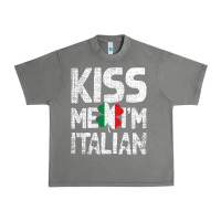 Tornado Kiss Me I'm Italian Urban Heavy Tee - ArtChic