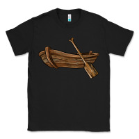 Black rowboat Classic Tee - BarkalooDesign