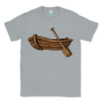 Heather Grey rowboat Classic Tee - BarkalooDesign