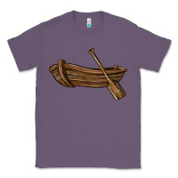 Lavender rowboat Classic Tee - BarkalooDesign