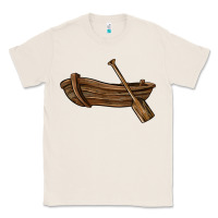 Natural rowboat Classic Tee - BarkalooDesign