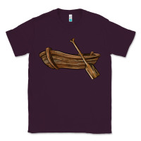 Plum rowboat Classic Tee - BarkalooDesign