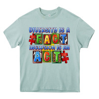 Arona diversity is a fact indesion is an act Heavy Core Tee - FaDigitalArtStudio