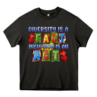 Asphalt diversity is a fact indesion is an act Heavy Core Tee - FaDigitalArtStudio