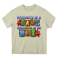 Mossy diversity is a fact indesion is an act Heavy Core Tee - FaDigitalArtStudio