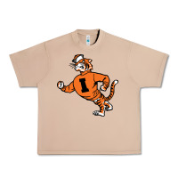 Burro Vintage Walking Angry Tiger Idaho State Urban Heavy Tee - ArtChic