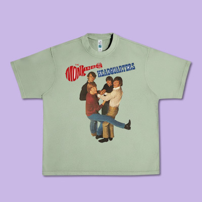 The Monkees Urban Heavy Tee Designed By Artchic