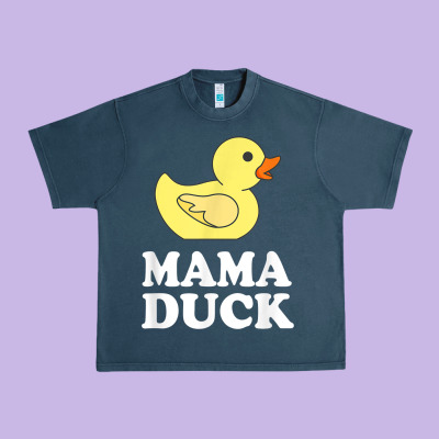 Mama Duck T Shirt Funny Mother Bird Gift Urban Heavy Tee Designed By Artchic