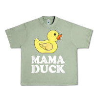 Oil Green mama duck t shirt funny mother bird gift Urban Heavy Tee - ArtChic