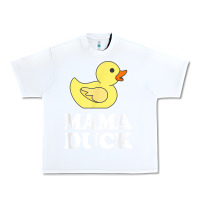 White mama duck t shirt funny mother bird gift Urban Heavy Tee - ArtChic