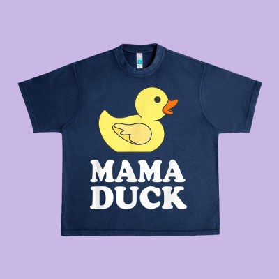 Mama Duck T Shirt Funny Mother Bird Gift Urban Heavy Tee Designed By Artchic