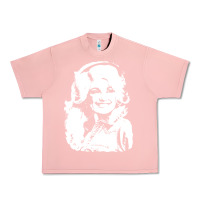 Salmon dolly parton distressed photo Urban Heavy Tee - ArtChic