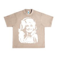 French Oak dolly parton distressed photo Urban Heavy Tee - ArtChic