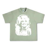 Oil Green dolly parton distressed photo Urban Heavy Tee - ArtChic