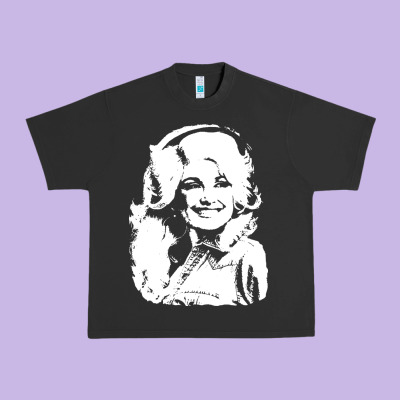 Dolly Parton Distressed Photo Urban Heavy Tee Designed By Artchic