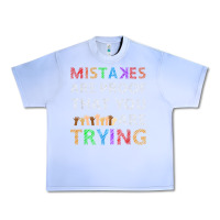 Grape Ice mistakes are proof that you are trying teacher inspirational t shirt Urban Heavy Tee - StudioElite
