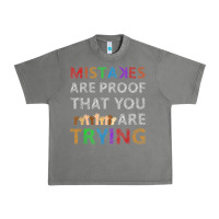 Tornado mistakes are proof that you are trying teacher inspirational t shirt Urban Heavy Tee - StudioElite