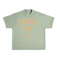 Oil Green deadwood south dakota usa vintage distressed style design long sleeve Urban Heavy Tee - StudioElite