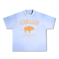 Grape Ice vermillion south dakota bison distressed design t shirt Urban Heavy Tee - StudioElite