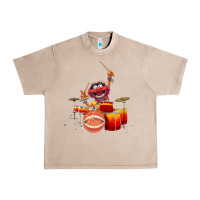French Oak The muppets animal drummer Urban Heavy Tee - StudioElite