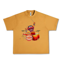 Peanut Butter The muppets animal drummer Urban Heavy Tee - StudioElite