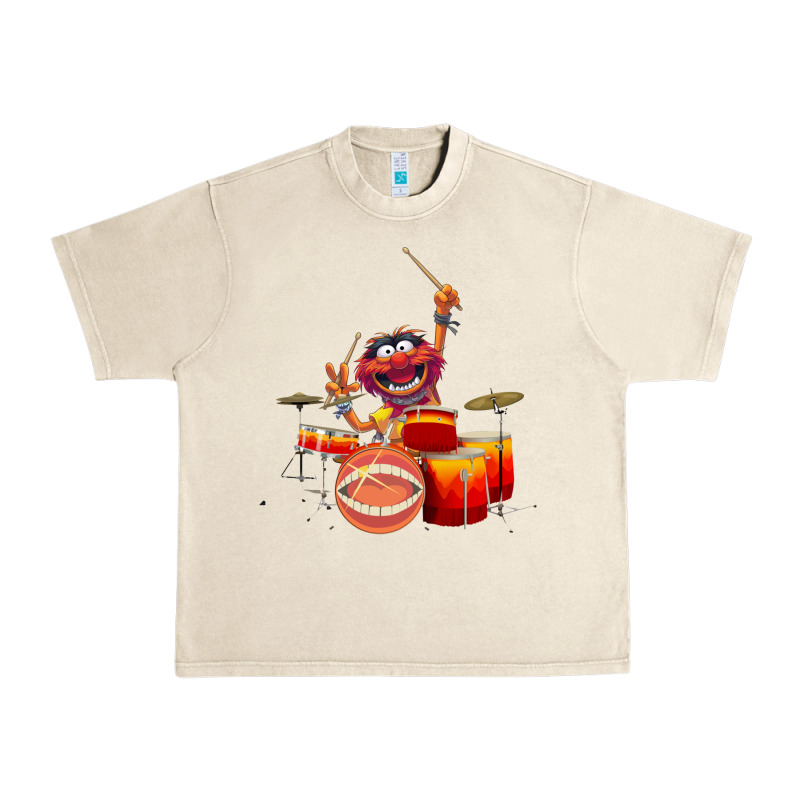 The Muppets Animal Drummer Urban Heavy Tee by StudioElite | Teevron