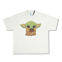 Pistachio Baby yoda Urban Heavy Tee - StudioElite