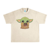 Sandshell Baby yoda Urban Heavy Tee - StudioElite