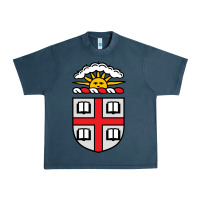 Midnight Navy brown university Urban Heavy Tee - StudioElite