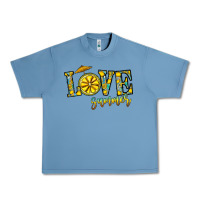 Pebble Blue love summer Urban Heavy Tee - CowhideDigitalArt