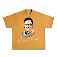 Peanut Butter rbg ruth bader ginsburg feminist t shirt   signature art Urban Heavy Tee - StudioElite