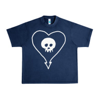 Navy alkaline trio Urban Heavy Tee - StudioElite