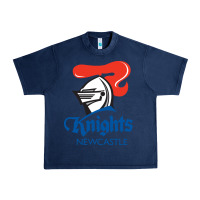 Navy newcastle knights Urban Heavy Tee - StudioElite