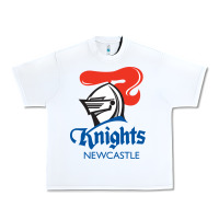 White newcastle knights Urban Heavy Tee - StudioElite