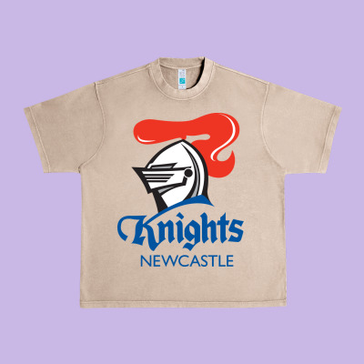Newcastle Knights Urban Heavy Tee Designed By Studioelite