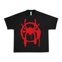 Black Into the Spider-Verse Urban Heavy Tee - StudioElite