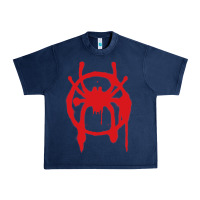 Navy Into the Spider-Verse Urban Heavy Tee - StudioElite