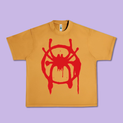 Into The Spider-verse Urban Heavy Tee Designed By Studioelite