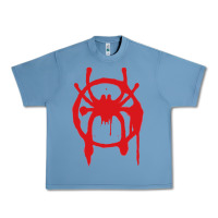 Pebble Blue Into the Spider-Verse Urban Heavy Tee - StudioElite