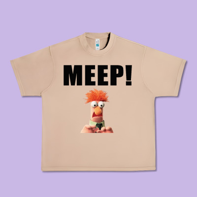 Beaker Meep Urban Heavy Tee Designed By Studioelite