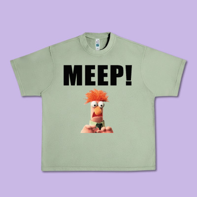 Beaker Meep Urban Heavy Tee Designed By Studioelite