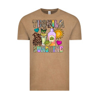 Vintage Coffee Tequila Sunshine Vintage Tee - CowhideDigitalArt