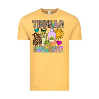 Vintage Mustard Tequila Sunshine Vintage Tee - CowhideDigitalArt
