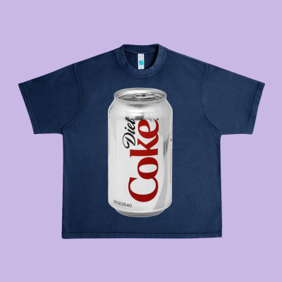 Diet Cola Urban Heavy Tee Designed By Studioelite